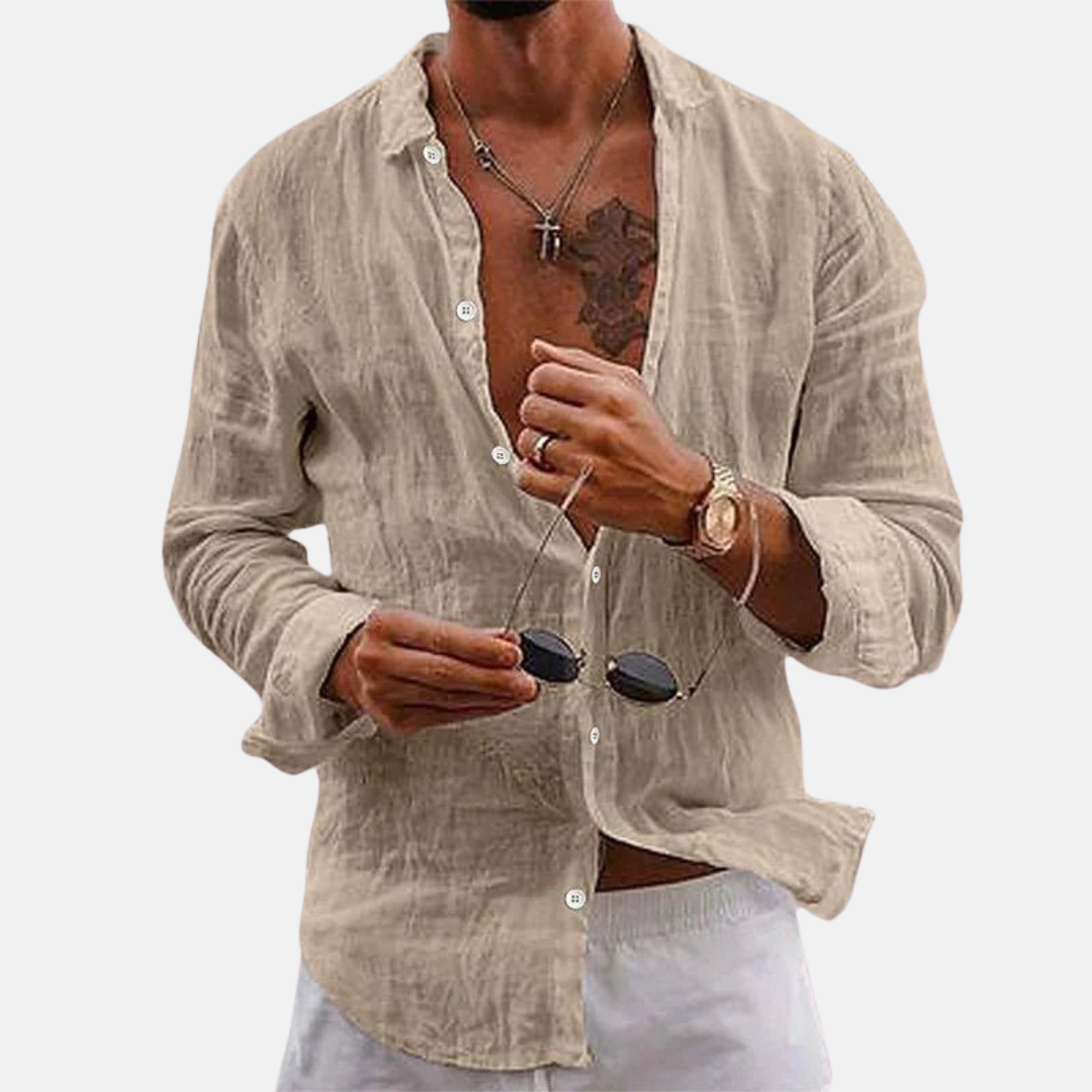 Connor | Premium Linen Shirt