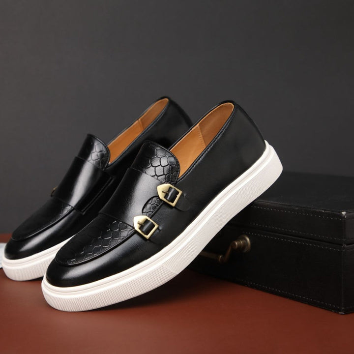 Sorrento | Double Leather Loafers