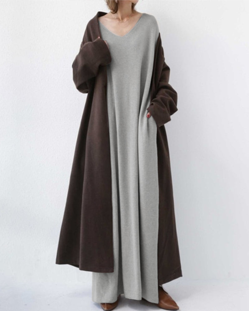 Elora | Casual V-Neck Dress
