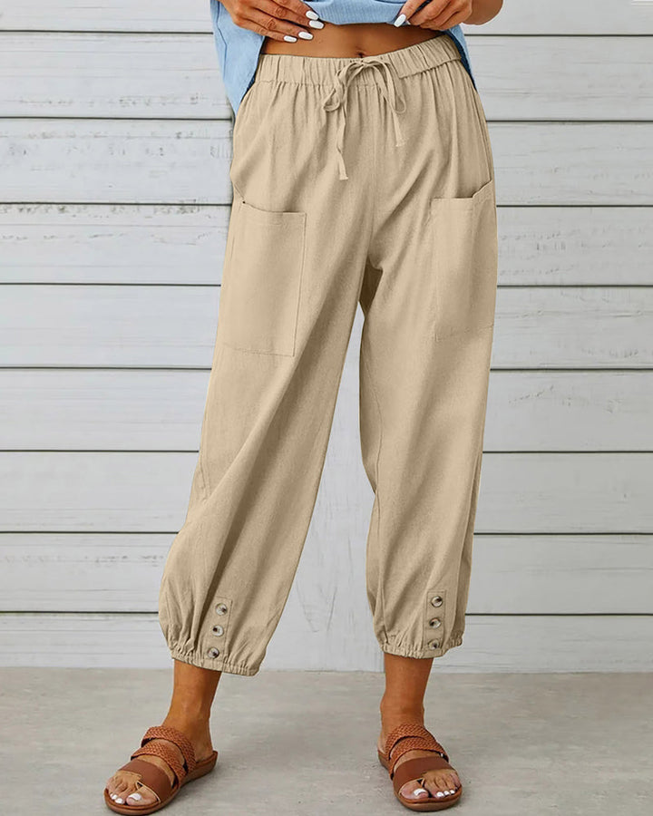 Gina | High-Waisted Loose Trousers