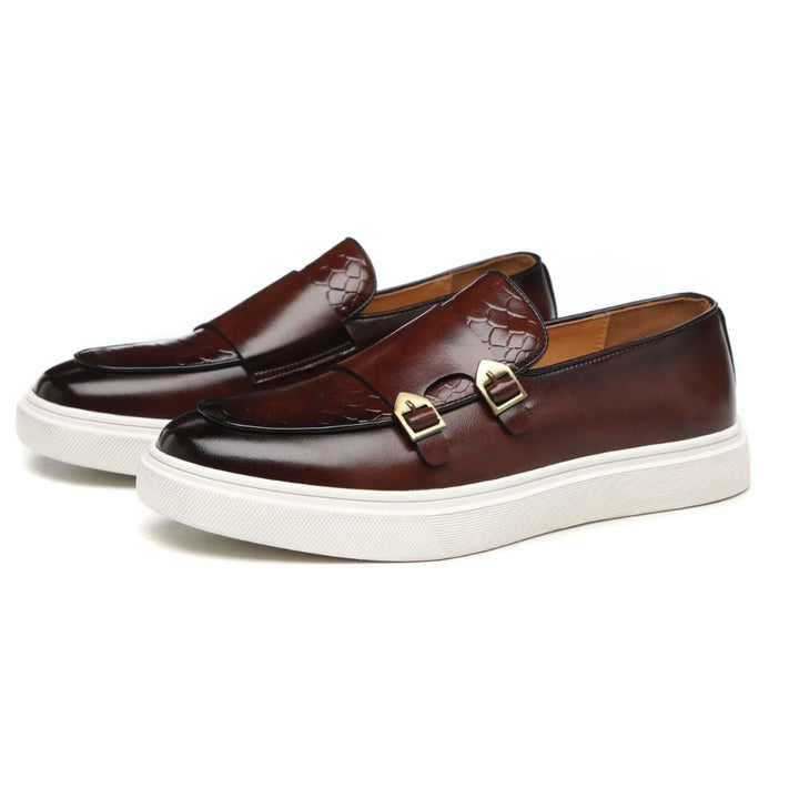 Sorrento | Double Leather Loafers