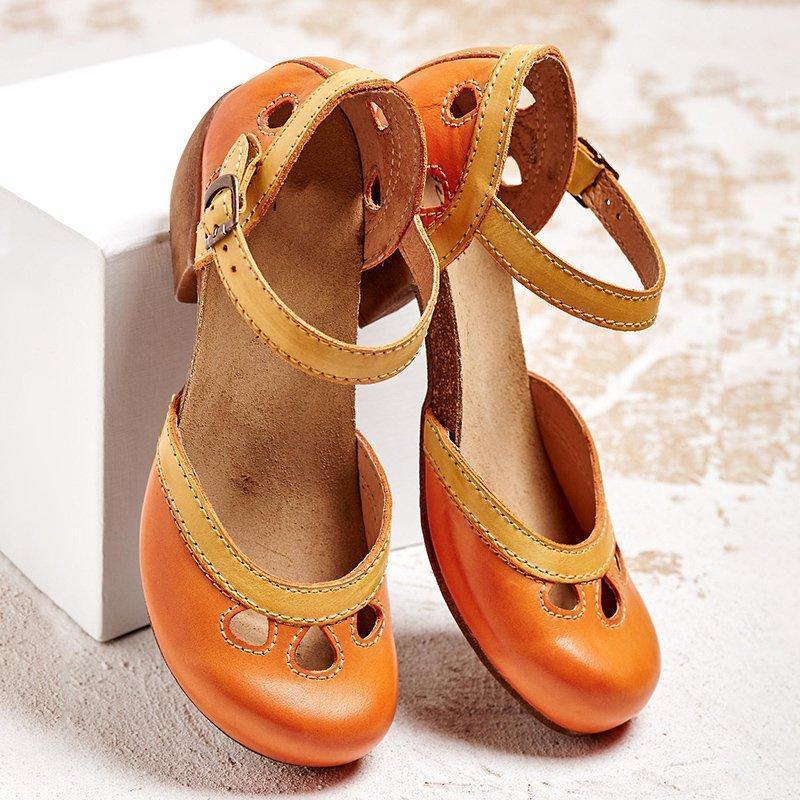 Alissa | Orthopedic Sandals with Low Heels