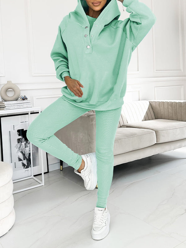 Alicia | 3-Piece Hooded Sweatshirt Suit