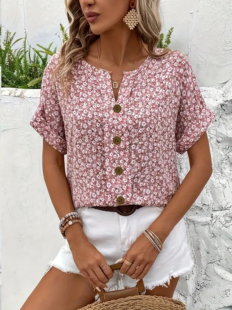 Novi | Floral Blouse
