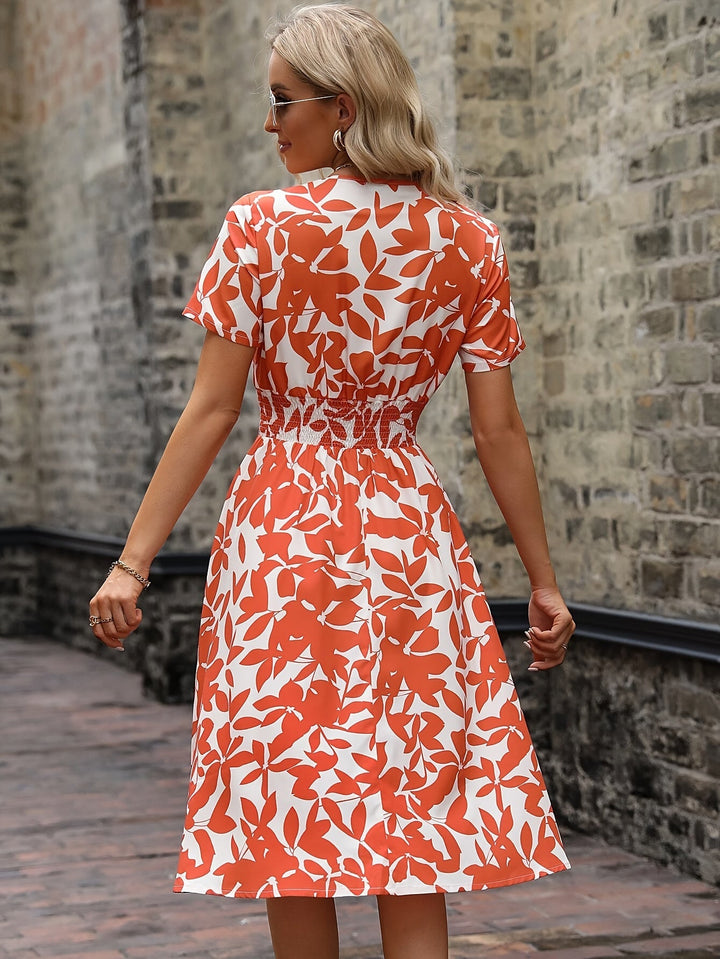 Kelly | Stylish Floral Print Dress