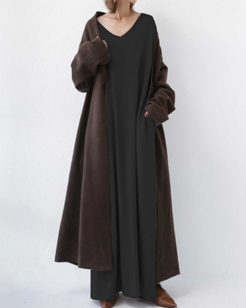 Elora | Casual V-Neck Dress