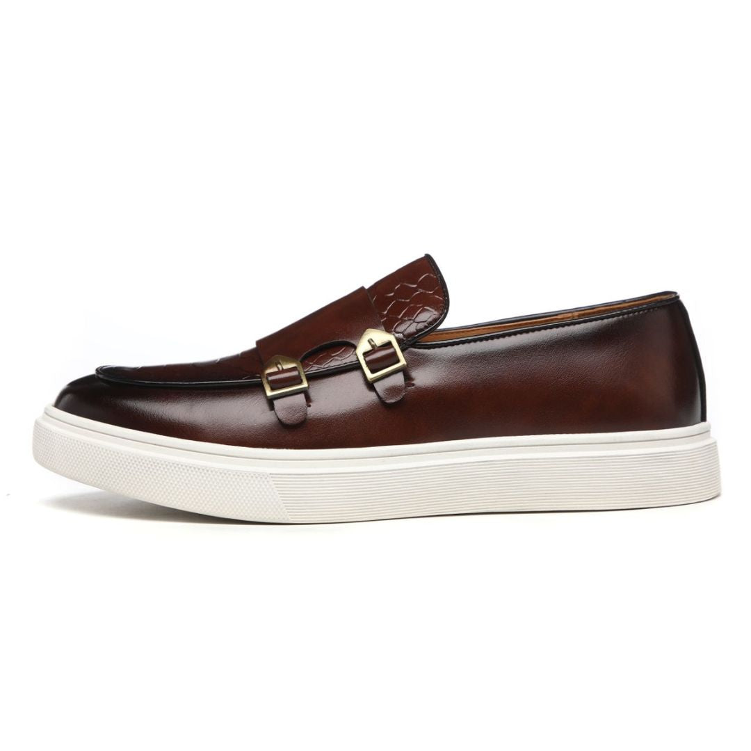 Sorrento | Double Leather Loafers