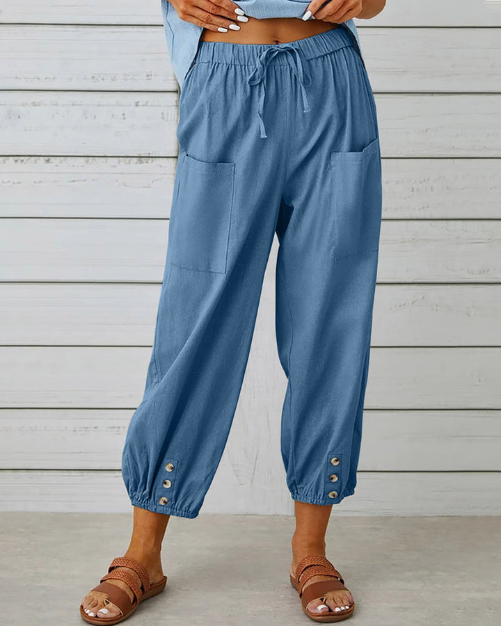 Gina | High-Waisted Loose Trousers