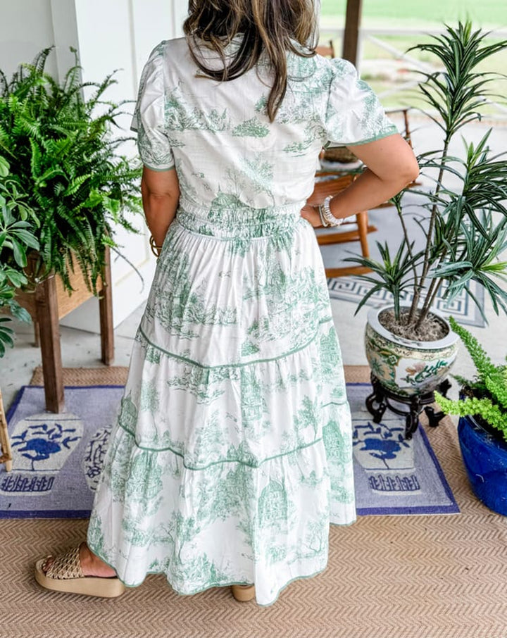 Eliza | Classic Printed Dress