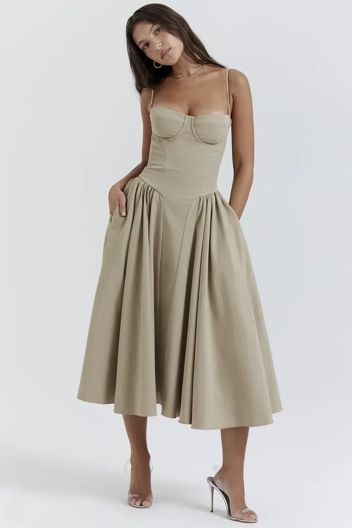Ella | Stylish Corset Summer Dress