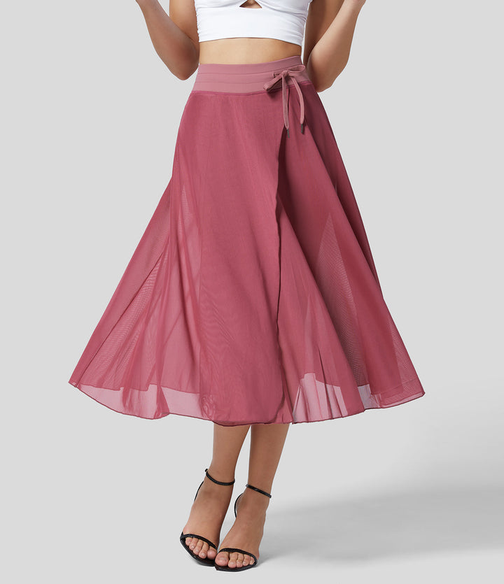 Livana | Elegant High Waisted 2-in-1 Skirt