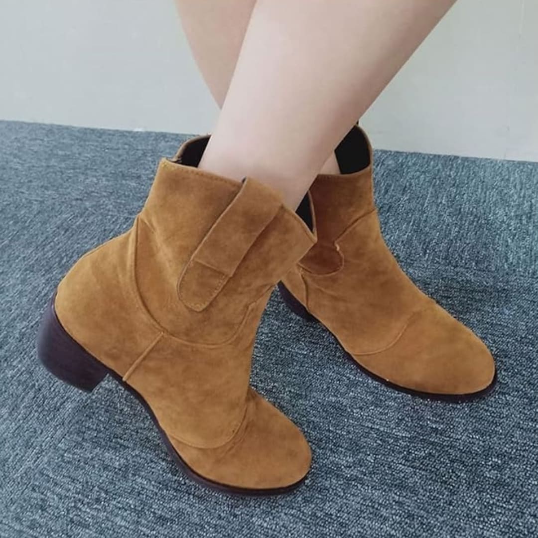 Jane | Vintage Cowboy Ankle Boots