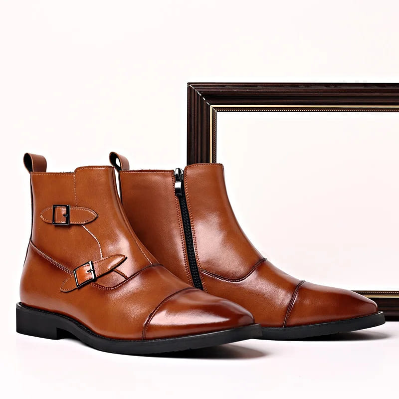 Ethan | Pointed-Toe Chelsea Boots