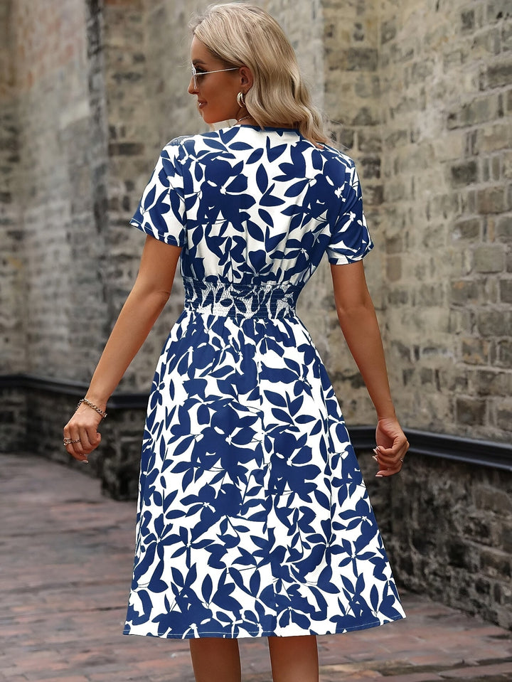 Kelly | Stylish Floral Print Dress