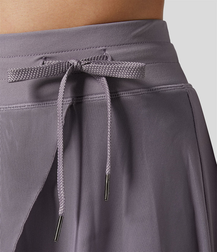 Livana | Elegant High Waisted 2-in-1 Skirt