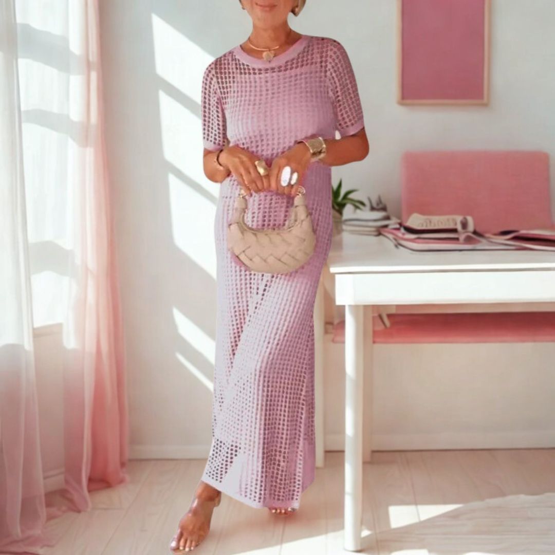 Maggie | Classic Cut-Out Maxi Dress