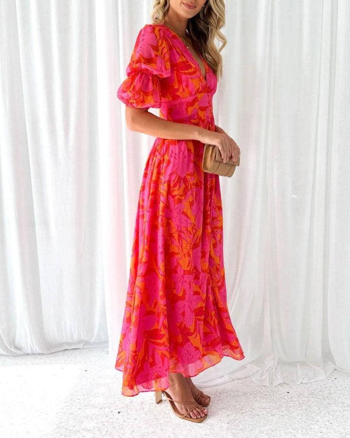 Selene | Timeless Printed Dress
