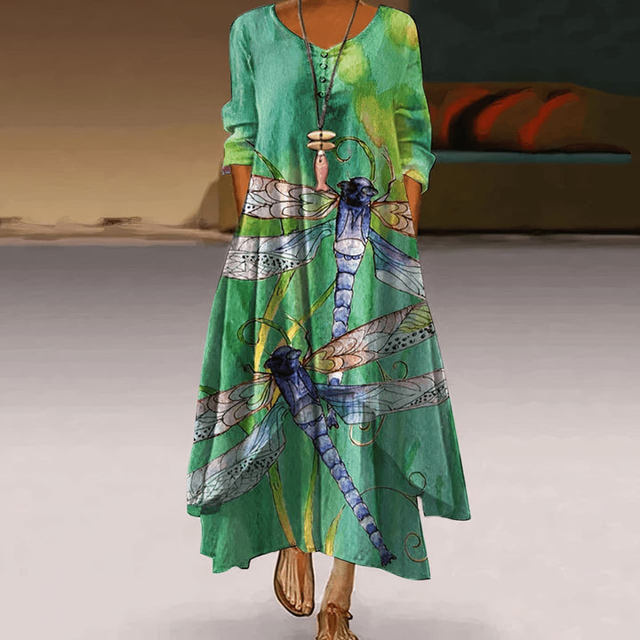 Novi | Timeless Printed Dress