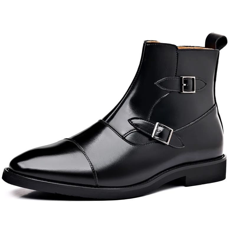 Ethan | Pointed-Toe Chelsea Boots