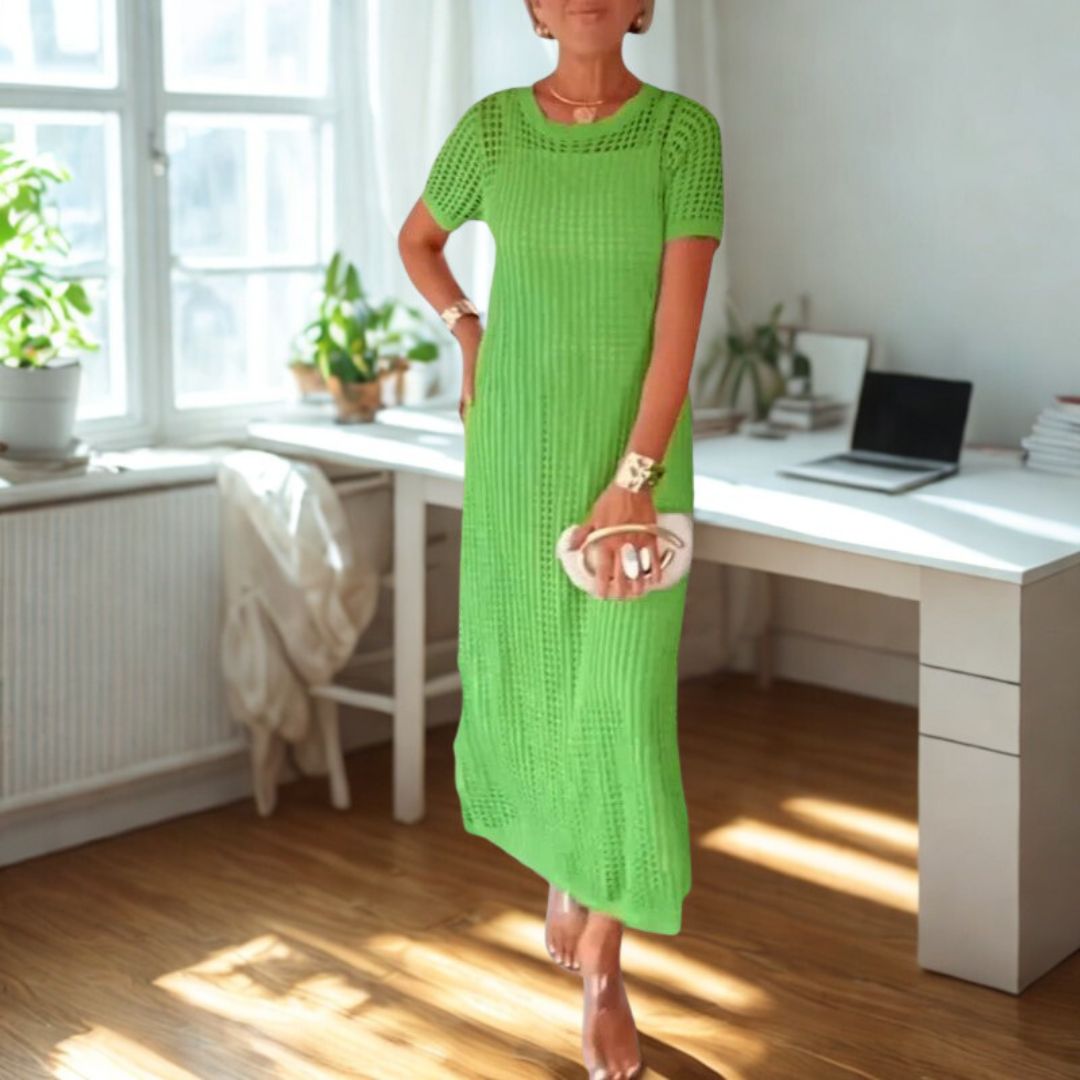 Maggie | Classic Cut-Out Maxi Dress