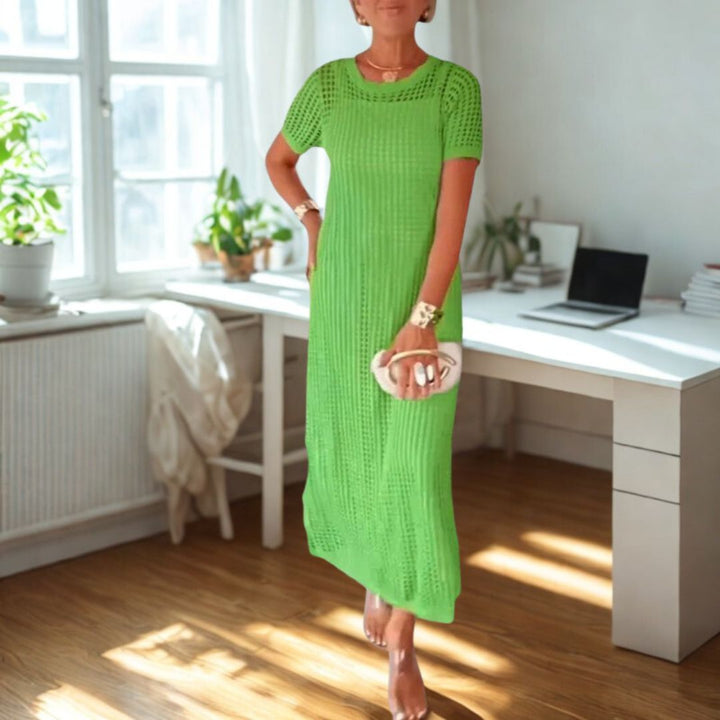 Maggie | Classic Cut-Out Maxi Dress
