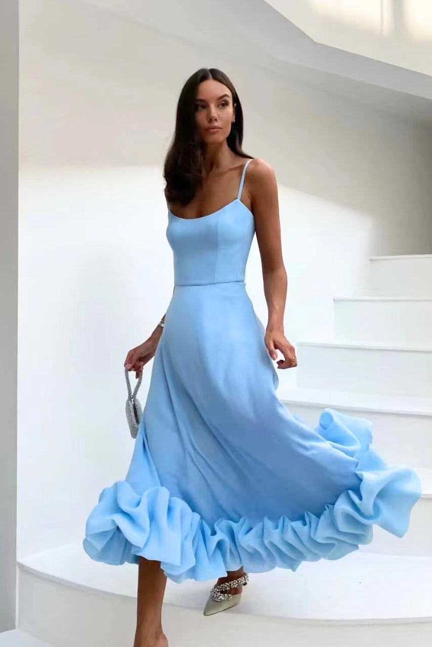 Claire | Graceful Flowing Midi Dress