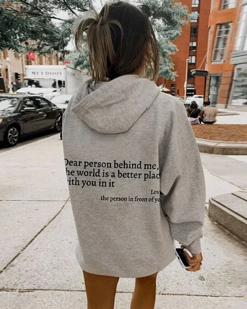 Esperanza | "Dear Person Behind Me" Sweatshirt