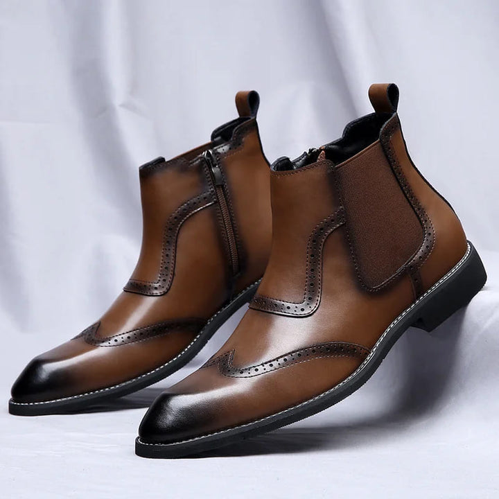 Victor | Square-Toe Chelsea Boots