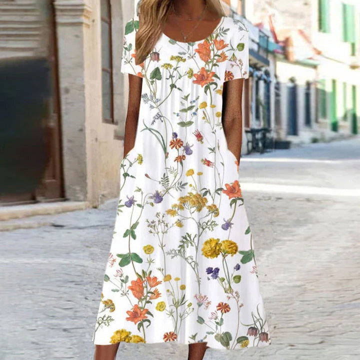 Bella | Boho Floral Dress