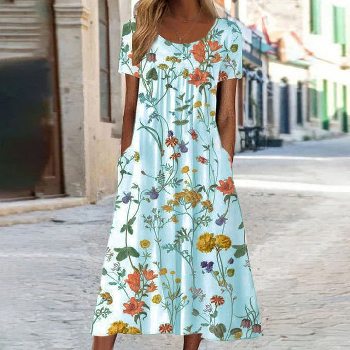 Bella | Boho Floral Dress