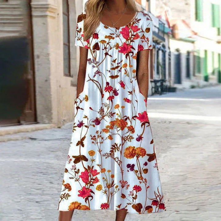 Bella | Boho Floral Dress