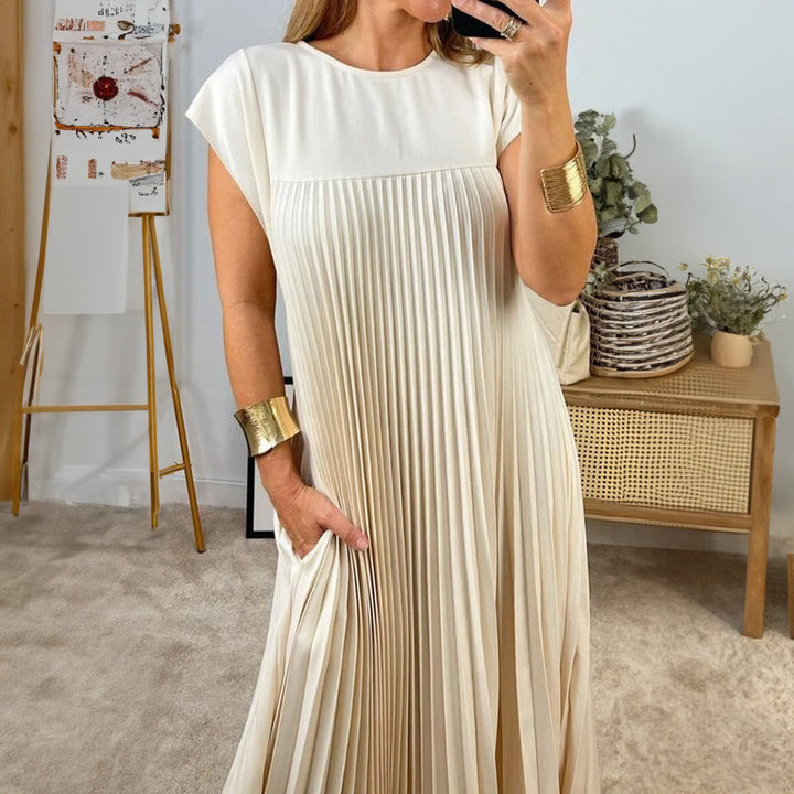 Jessy | Elegant Pleated Dress
