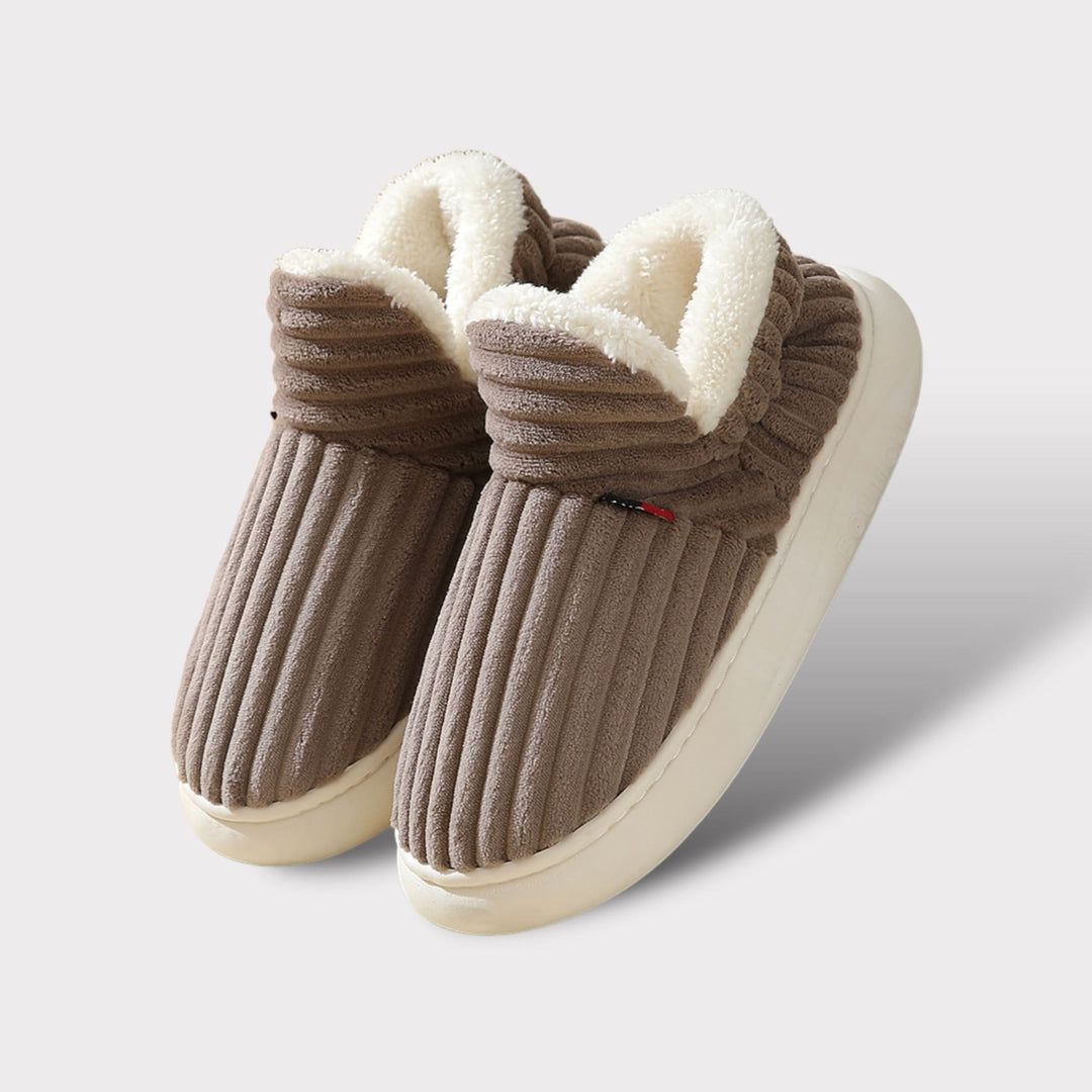 Penelope | Fluffy Fleece Winter Slippers