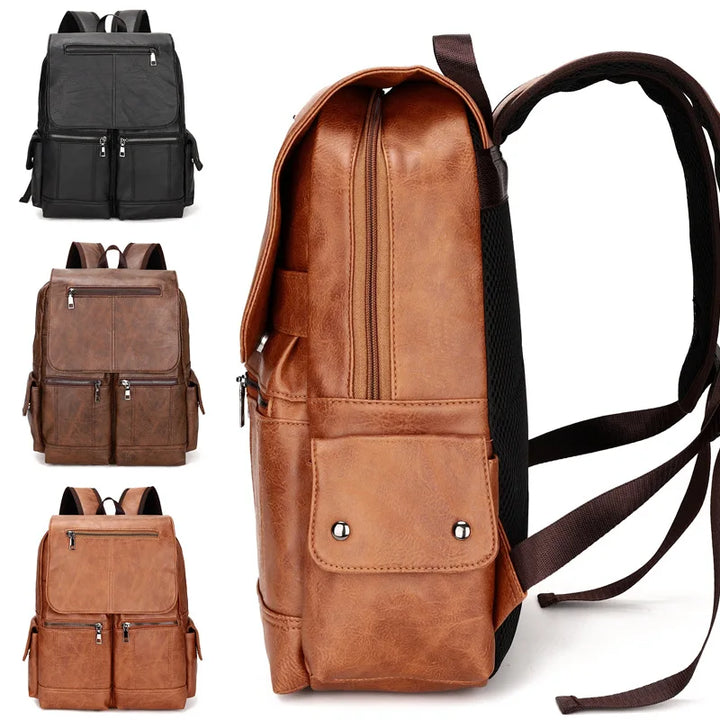 Ryan | Classic Leather Backpack