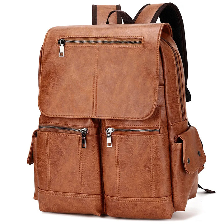 Ryan | Classic Leather Backpack