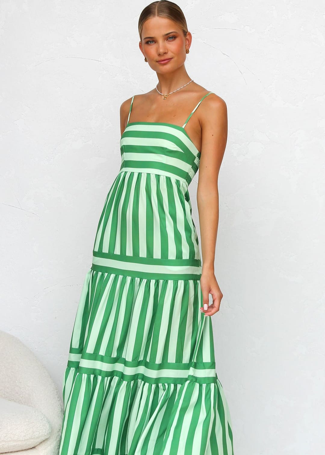 Nina | Spaghetti Strap Maxi Dress