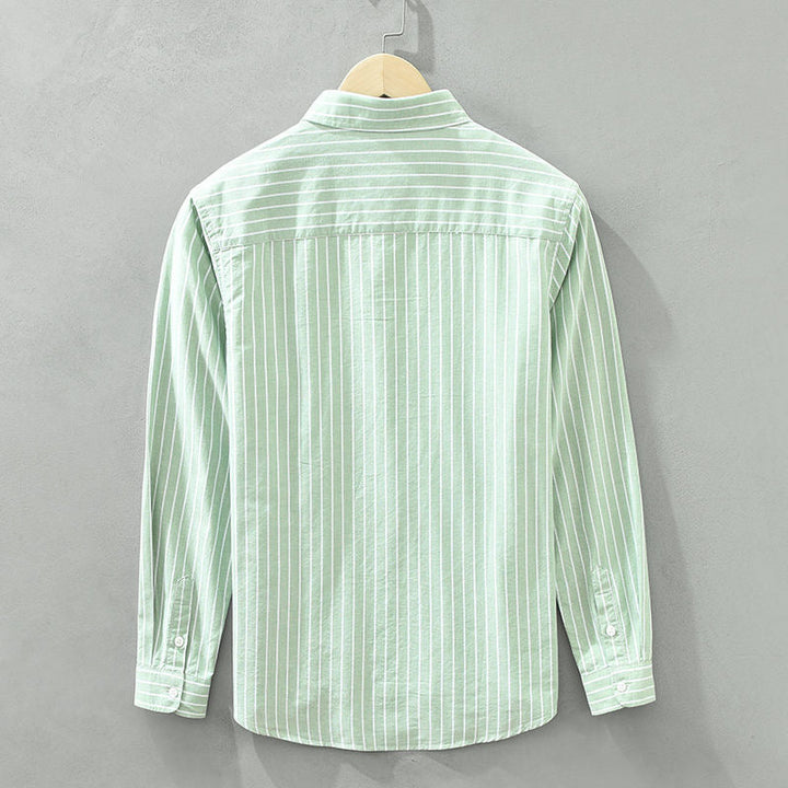 Patrick | Striped Linen Shirt