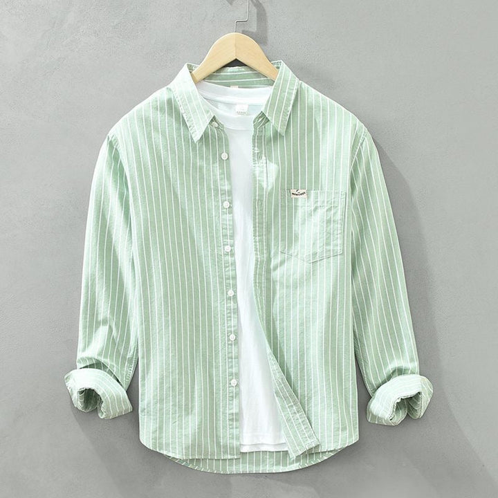 Patrick | Striped Linen Shirt