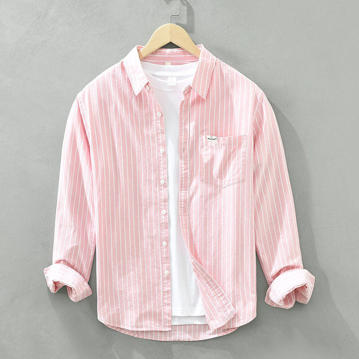 Patrick | Striped Linen Shirt