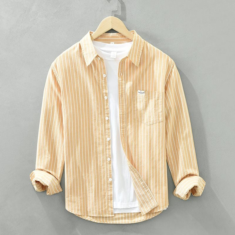 Patrick | Striped Linen Shirt