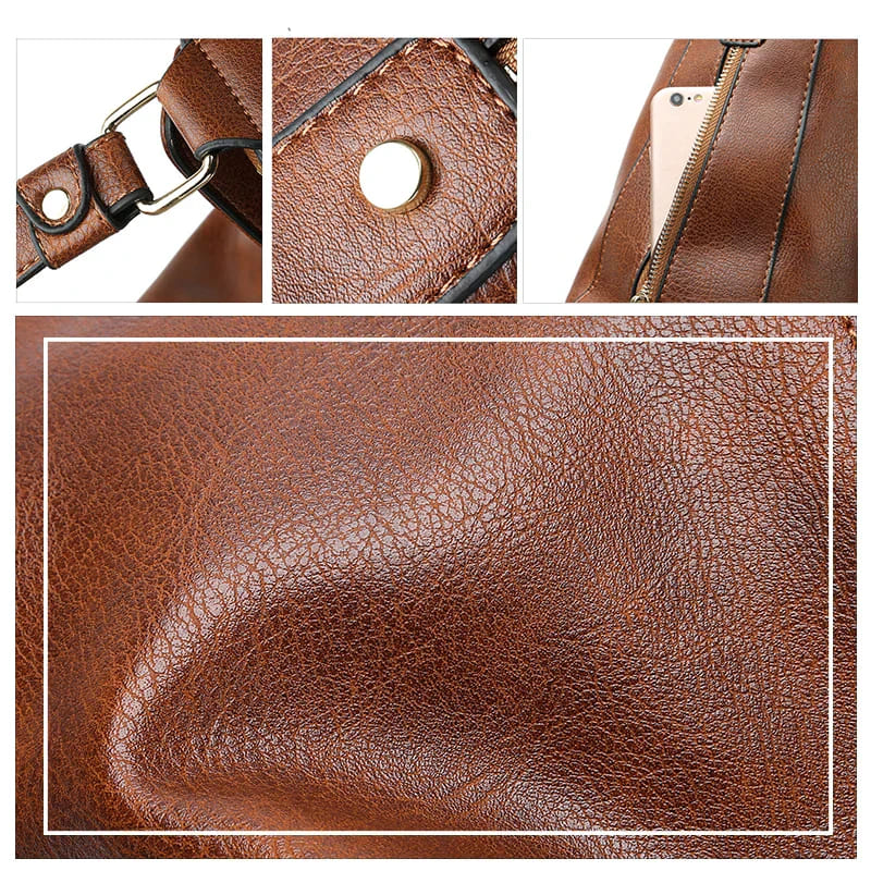 Sanne | Large Leather Bag