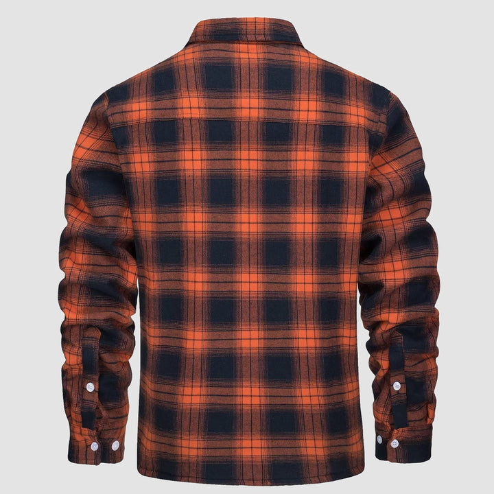 Klaus | Lined Plaid Shirt Jacket