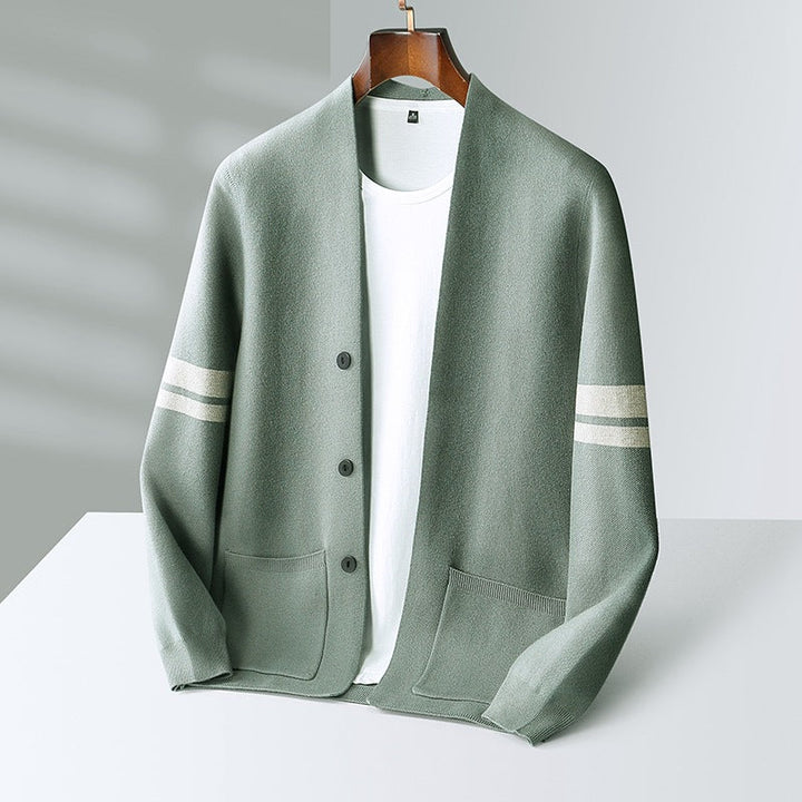 Joshua | Luxury Style Merino Wool Cardigan