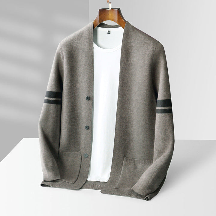 Joshua | Luxury Style Merino Wool Cardigan