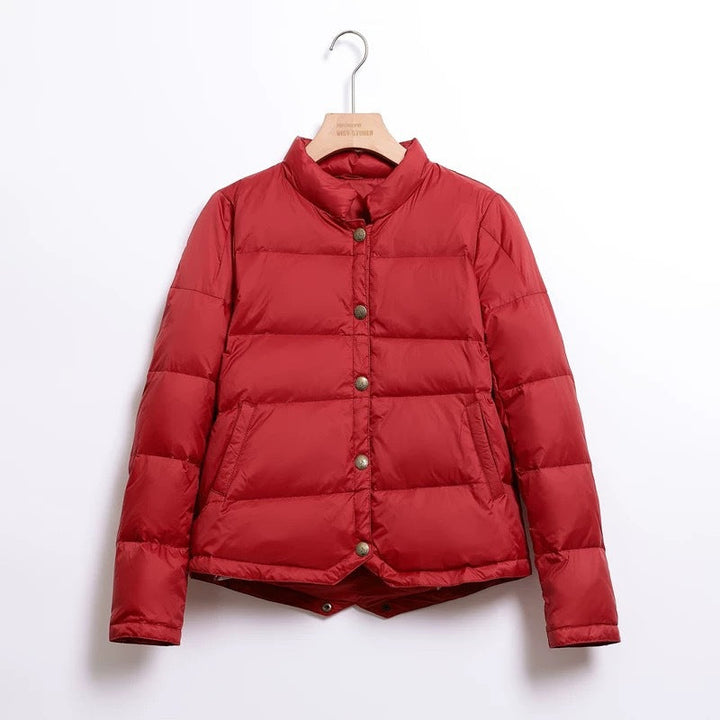 Minda | Retro Style Short Thermal Down Jacket