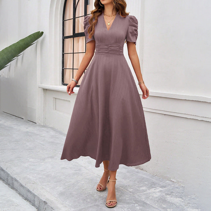 Brenda | Refined V-Neck Dress