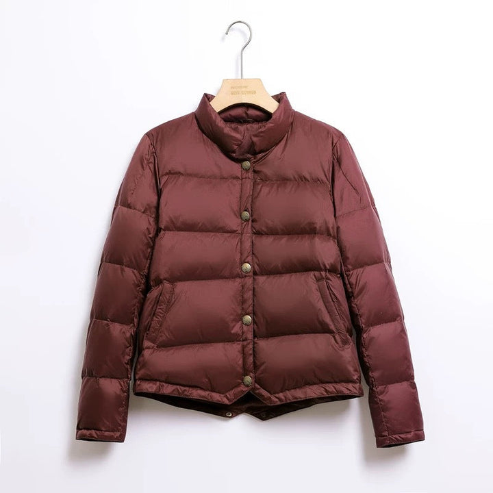 Minda | Retro Style Short Thermal Down Jacket