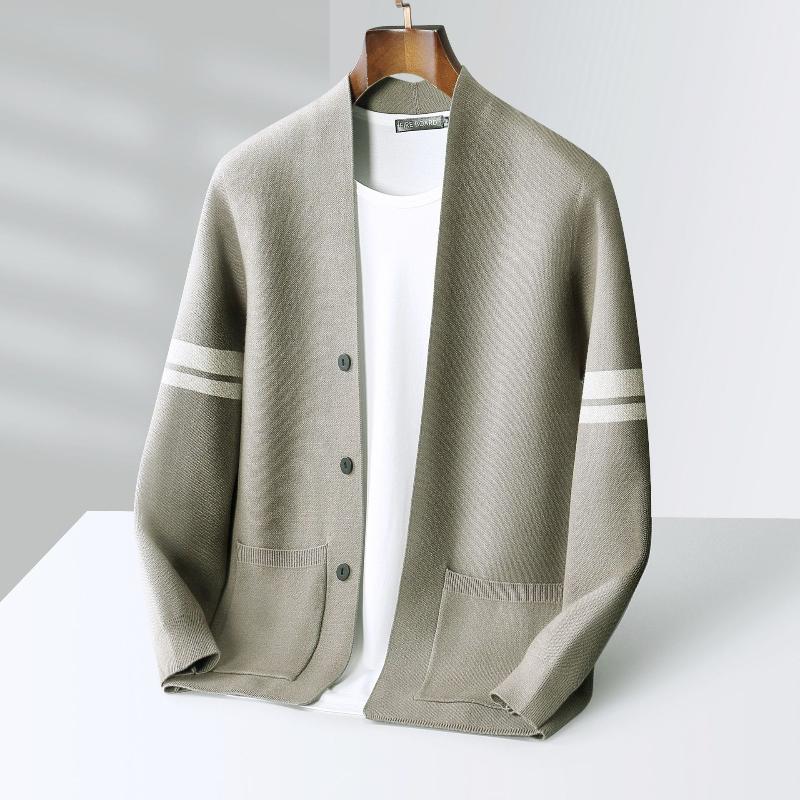 Joshua | Luxury Style Merino Wool Cardigan