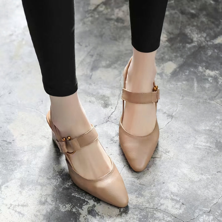 Lily | Flare Heels