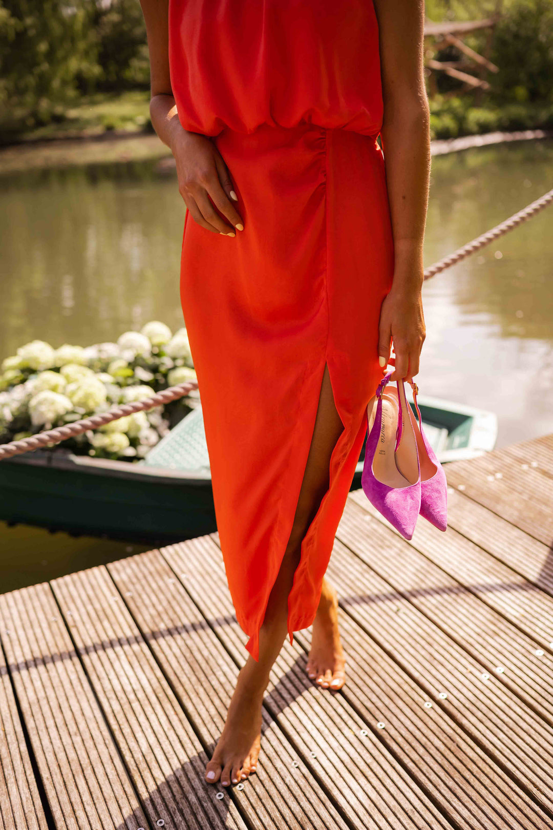 Tory | Elegant Halter Dress